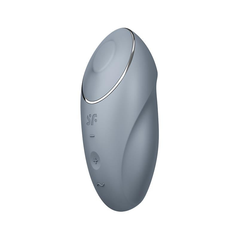 Satisfyer Tap and Climax 1 Estimulador de Clítoris Gris