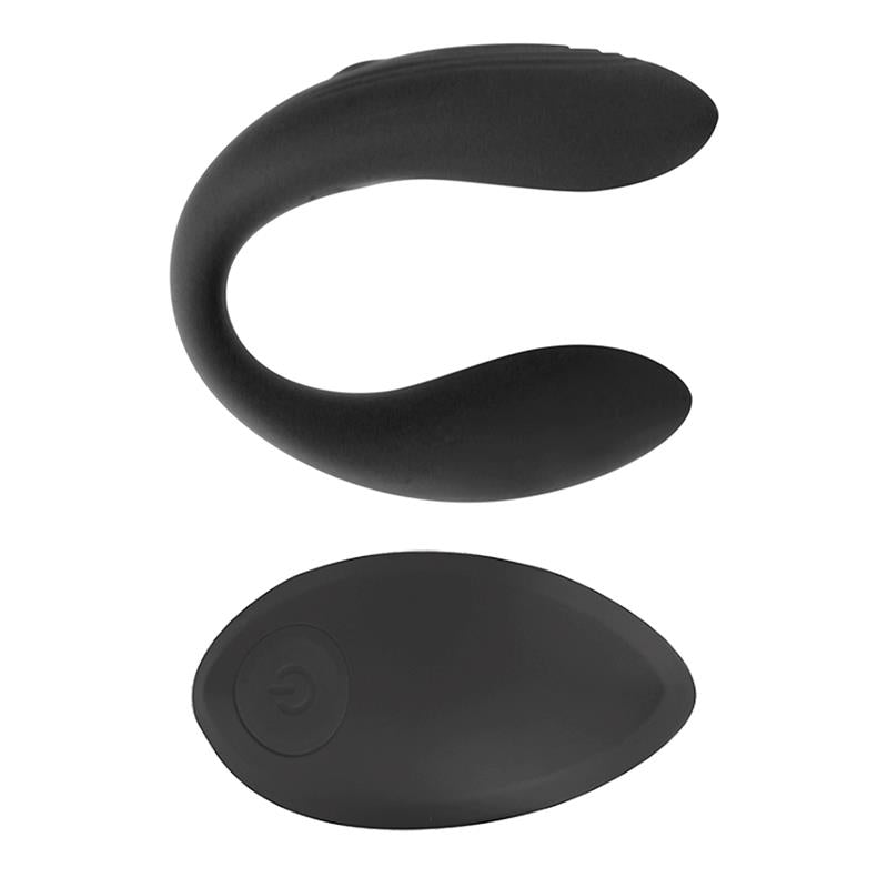 Vibrador para Parejas TARDENOCHE Negro con Control Remoto