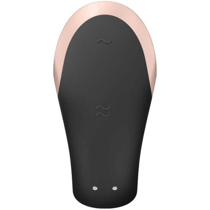 SATISFYER DOUBLE LOVE LUXUSVIBRATOR FÜR PAARE MIT APP SCHWARZ