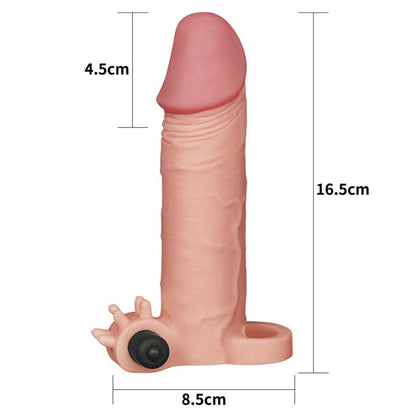 Funda para el Pene Lovetoy 17.5 cm con Bala Vibradora