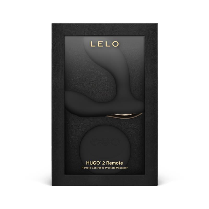 Estimulador de Próstata LELO Hugo 2 Black con Control Remoto