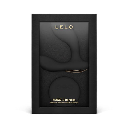 Estimulador de Próstata LELO Hugo 2 Black con Control Remoto