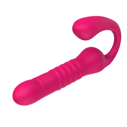 Vibrador Triple Función Action No. TwentyThree con Movimiento Thrusting