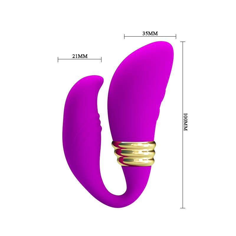 Vibrador para Parejas PRETTY LOVE Recargable e Impermeable