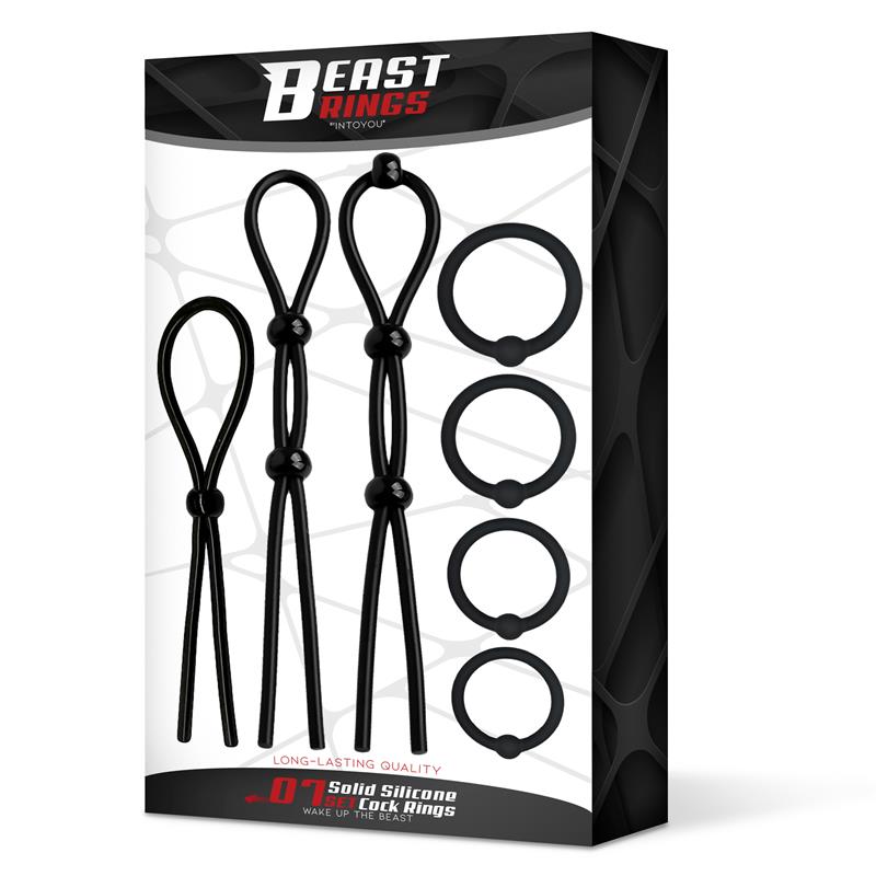 Anillo para el Pene BEAST RINGS Set de 7