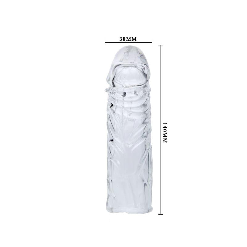 Funda para el Pene Baile Transparente 14 cm x 3.8 cm