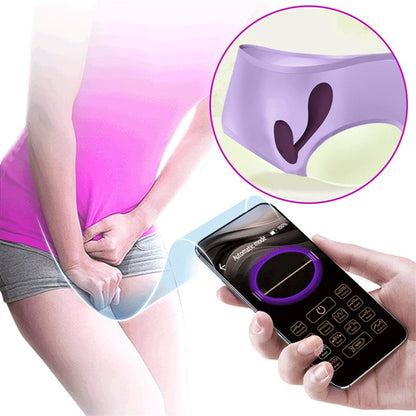 Estimulador de Clítoris Doble Estimulación Pretty Love Baird Púrpura con Control por App