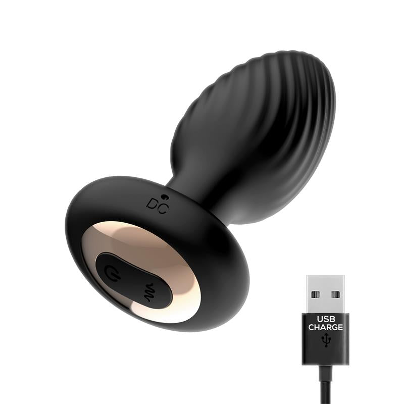 Plug Anal Intoyou Drago 2 con Vibración y Movimiento 360°