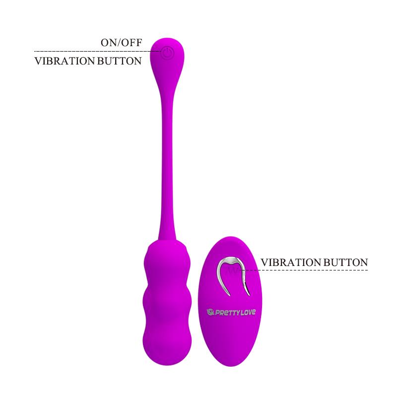 Huevo Vibrador Pretty Love Leshy con Control Remoto