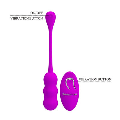 Huevo Vibrador Pretty Love Leshy con Control Remoto
