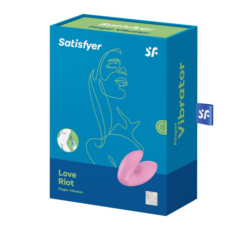 Satisfyer Love Riot Estimulador de Clítoris Rosa