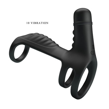 Funda para el Pene Pretty Love Vibrating Penis Sling con Vibración