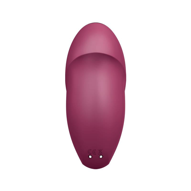Satisfyer Tap and Climax 1 Estimulador de Clítoris Rojo