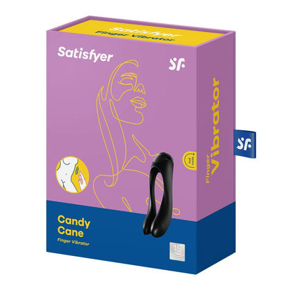 Satisfyer Candy Cane Estimulador de Clítoris USB Negro