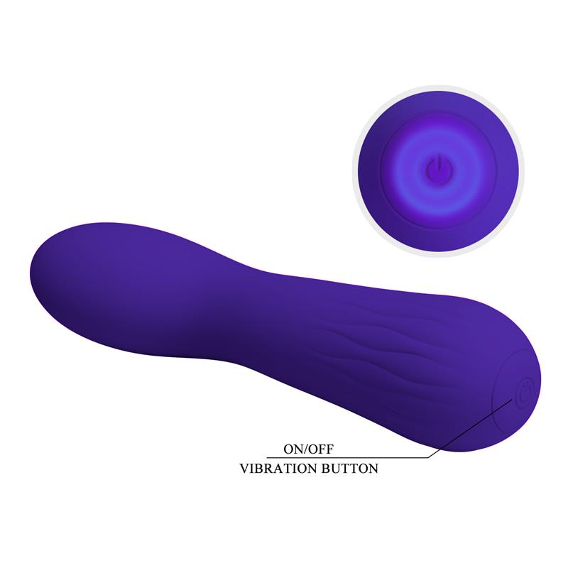Vibrador para Punto G Pretty Love Faun Púrpura