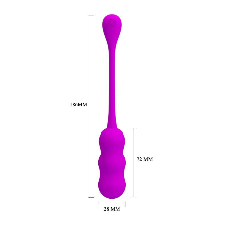 Huevo Vibrador Pretty Love Leshy con Control Remoto