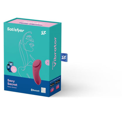 Satisfyer Sexy Secret Estimulador de Clítoris con APP Wine Red