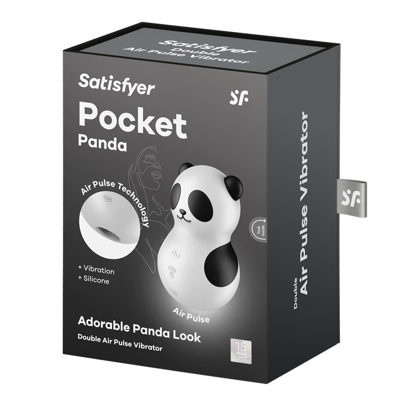 Satisfyer Pocket Panda Succionador y Vibrador