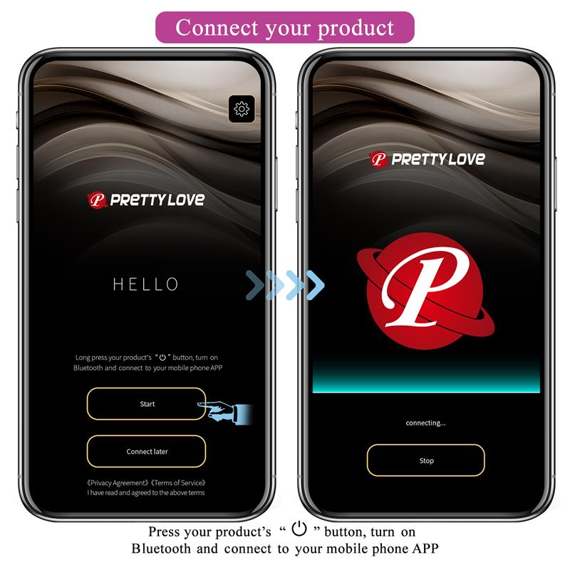 Estimulador de Clítoris Doble Estimulación Pretty Love Baird con Control por App
