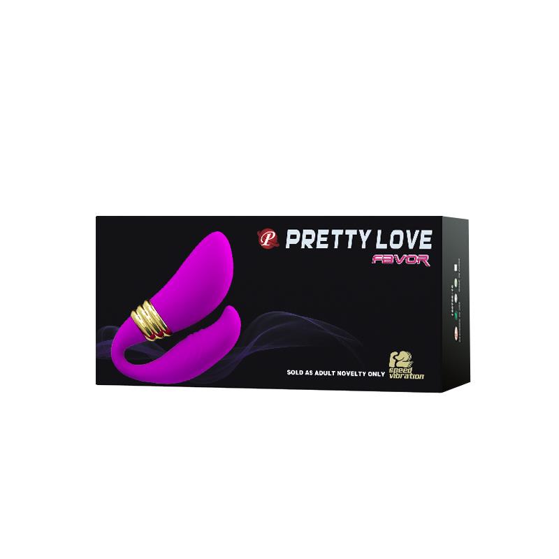 Vibrador para Parejas PRETTY LOVE Recargable e Impermeable