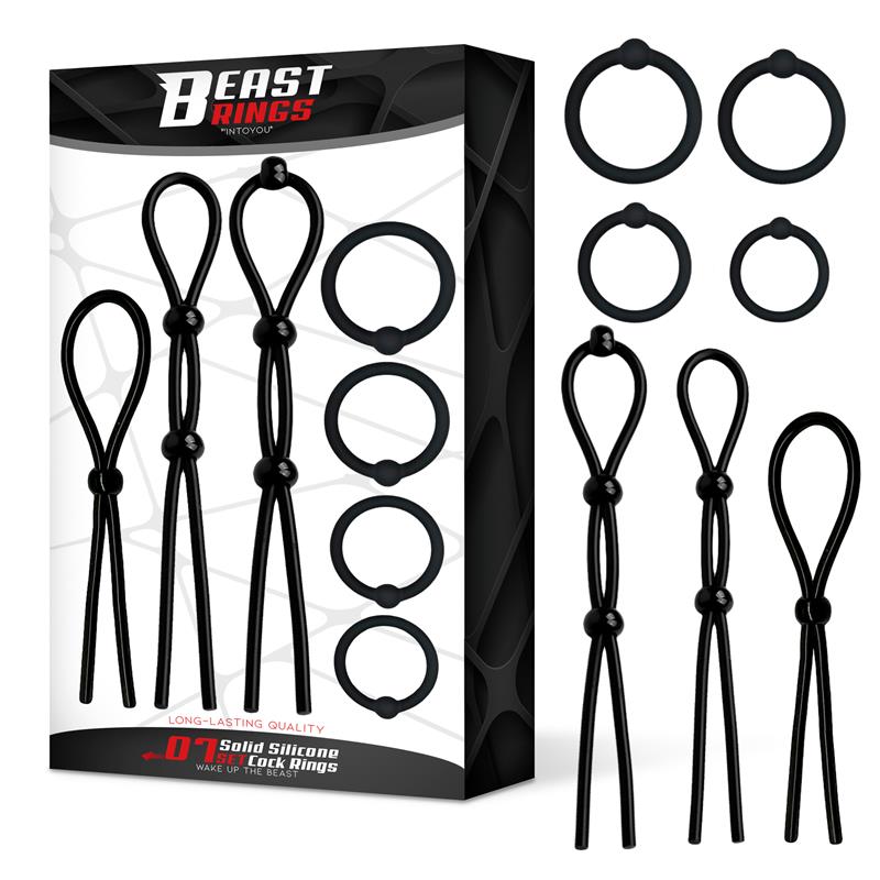 Anillo para el Pene BEAST RINGS Set de 7