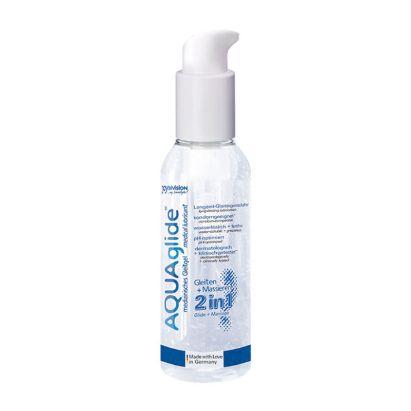 Lubricante Íntimo Joydivision Aquaglide 2 in 1 a Base de Agua 125 ml