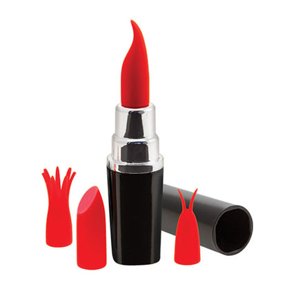 Bala Vibradora S Pleasures Lipstick Black Red