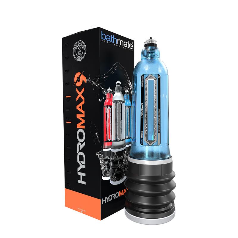 Bomba de Succión Para el Pene Bathmate HYDROMAX 9 Azul