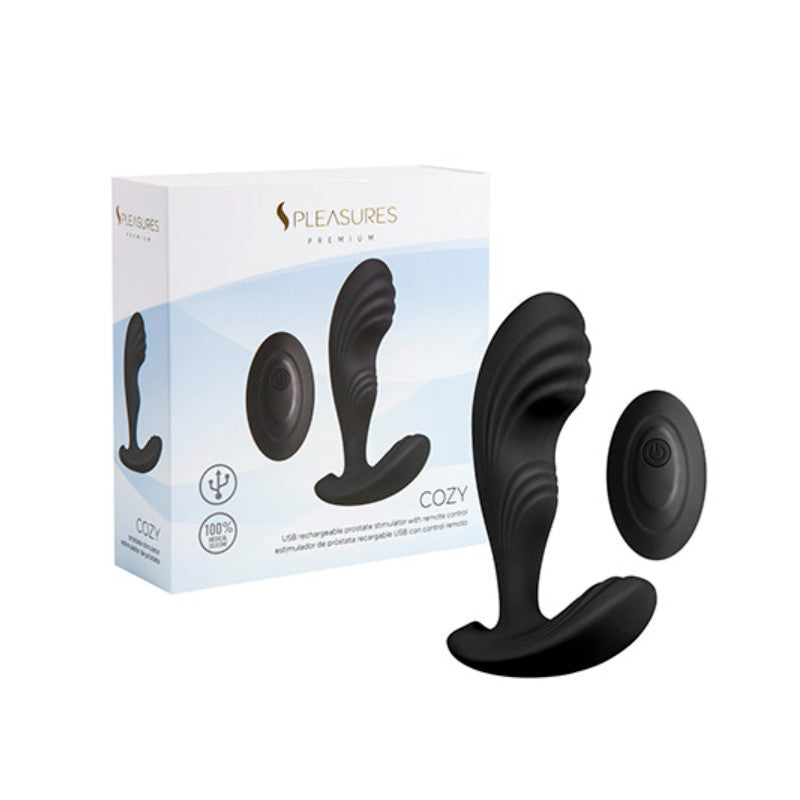 Estimulador de Próstata S Pleasures Cozy Black