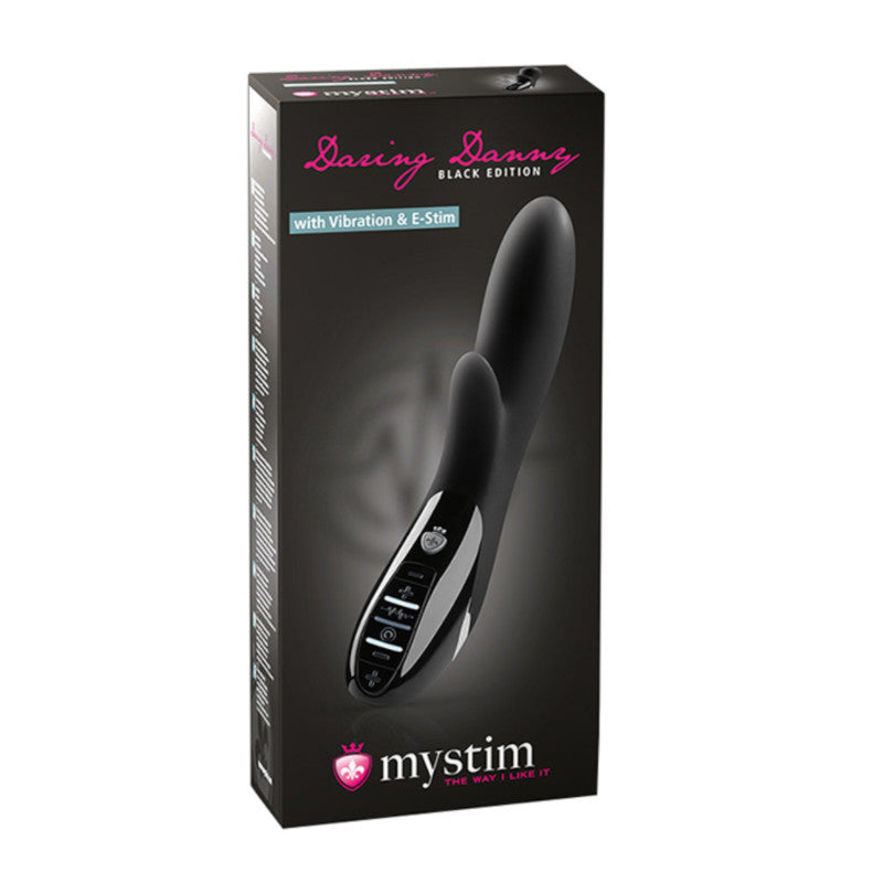 Vibrador Mystim Danny E-Stim con Estimulación Eléctrica Black Edition