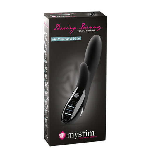 Vibrador Mystim Danny E-Stim con Estimulación Eléctrica Black Edition