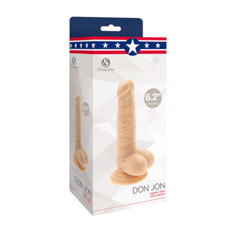 Dildo S Pleasures Don Jon Realistic 15.5 cm