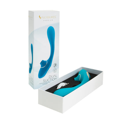 Succionador y Vibrador de Doble Estimulación S Pleasures Dual Suction