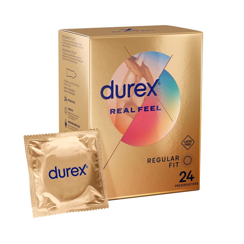 Durex Real Feel 24 Preservativos