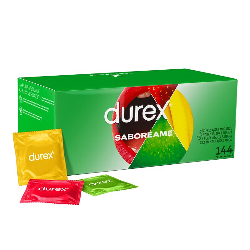 Durex Saboréame 144 preservativos