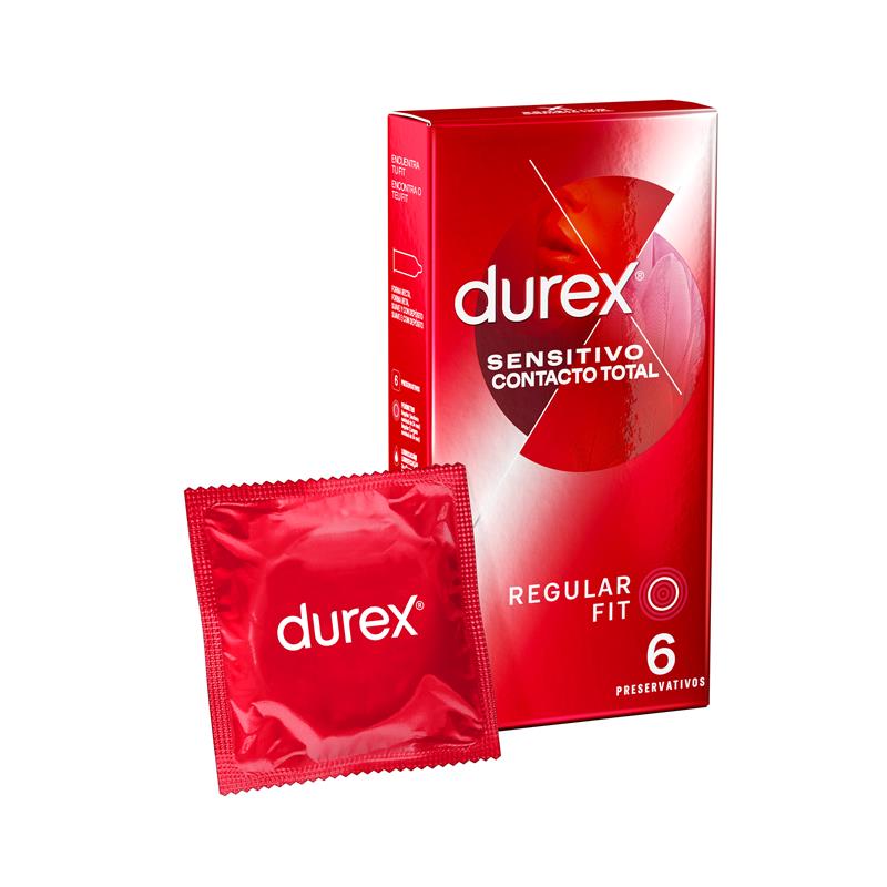 Durex Sensitivo Contacto 6 preservativos