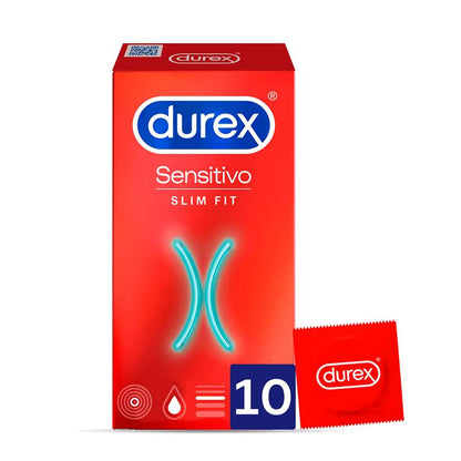 Durex Sensitivo Slim Fit 10 preservativos