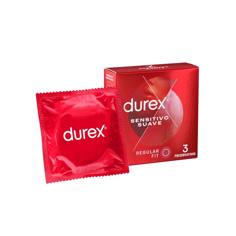 Durex Sensitivo Suave 3 preservativos