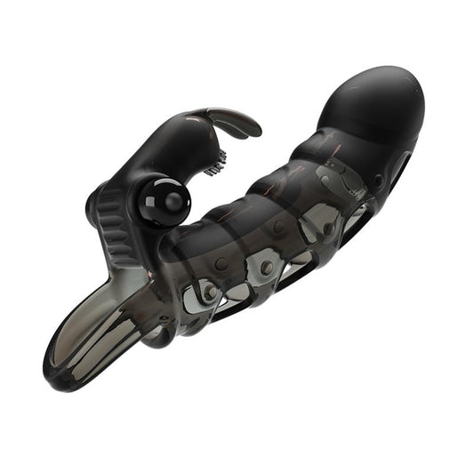 Funda para el Pene Pretty Love Cuper con Vibración y Estimulador de Clítoris