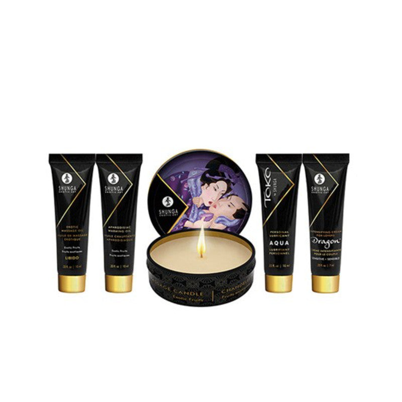 Kit para Masaje Erótico SHUNGA Geisha's Secret Exotic Fruits