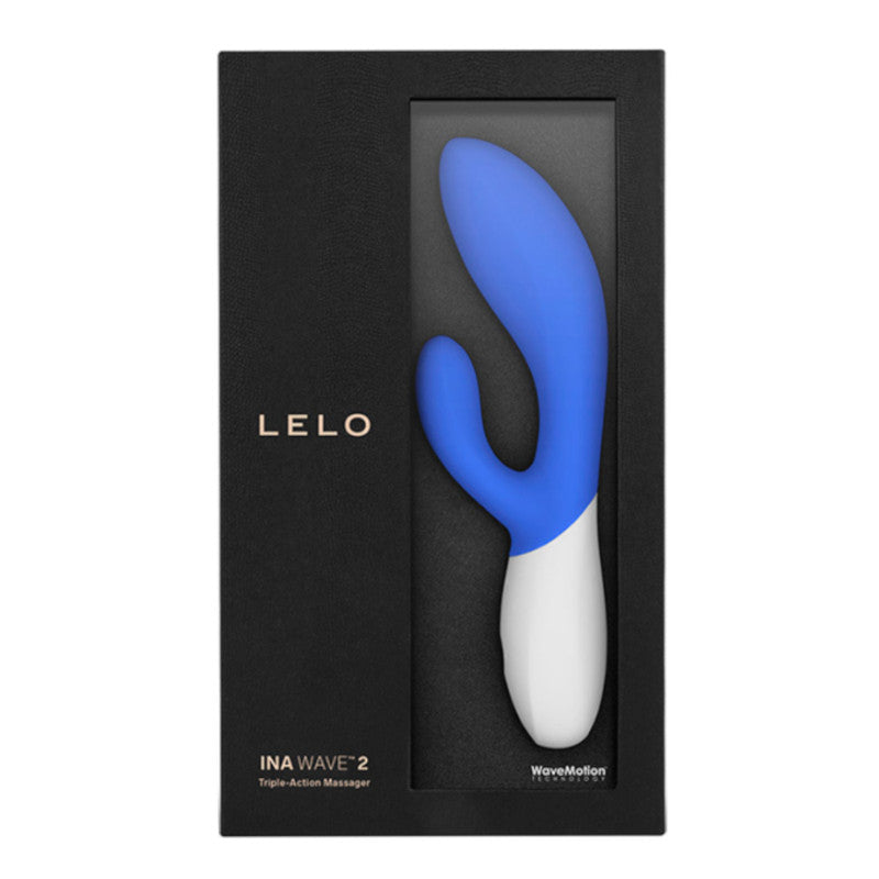 LELO Ina Wave 2 Azul Vibrador para Punto G y Clítoris