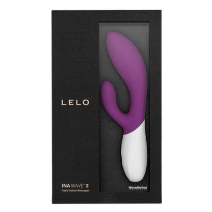 LELO Ina Wave 2 Morado Vibrador para Punto G y Clítoris