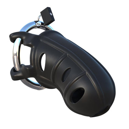 Jaula de Silicona para el Pene Pipedream Fantasy C-Ringz Color Negro