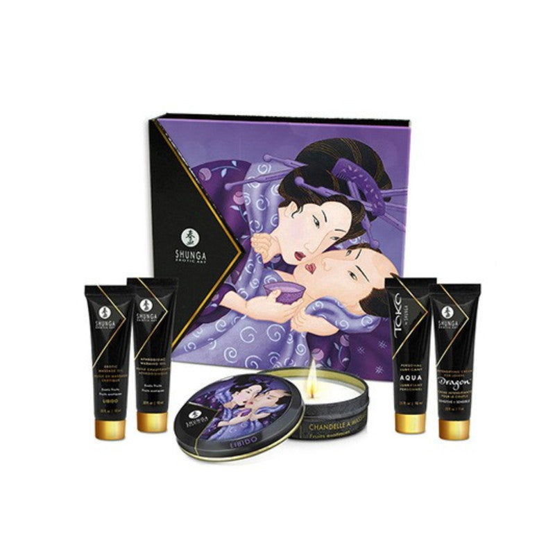 Kit para Masaje Erótico SHUNGA Geisha's Secret Collection Exotic Fruits