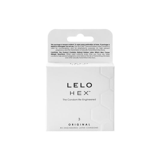 LELO Hex Original 3 preservativos