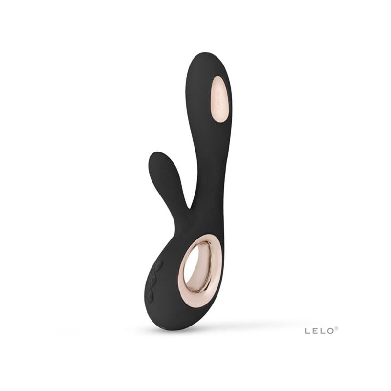 LELO Soraya Wave Vibrador para Punto G y Clítoris Black