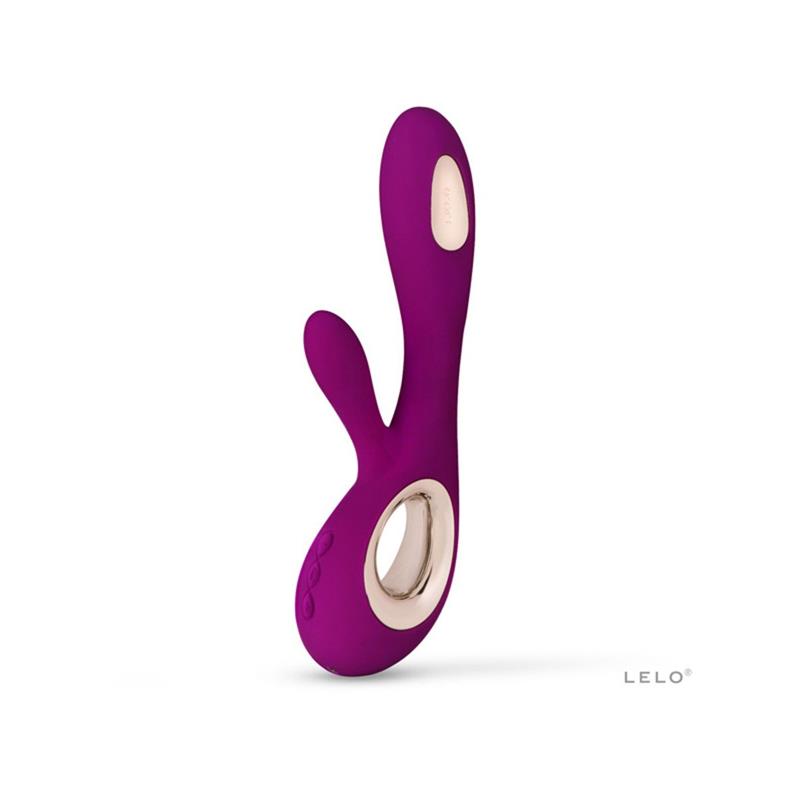 LELO Soraya Wave Vibrador para Punto G y Clítoris Deep Rose
