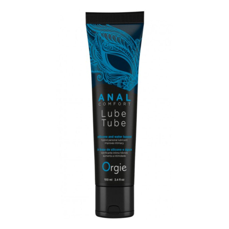 Lubricante Íntimo Orgie Lube Tube Anal Confort a Base de Agua y Silicona 100 ml