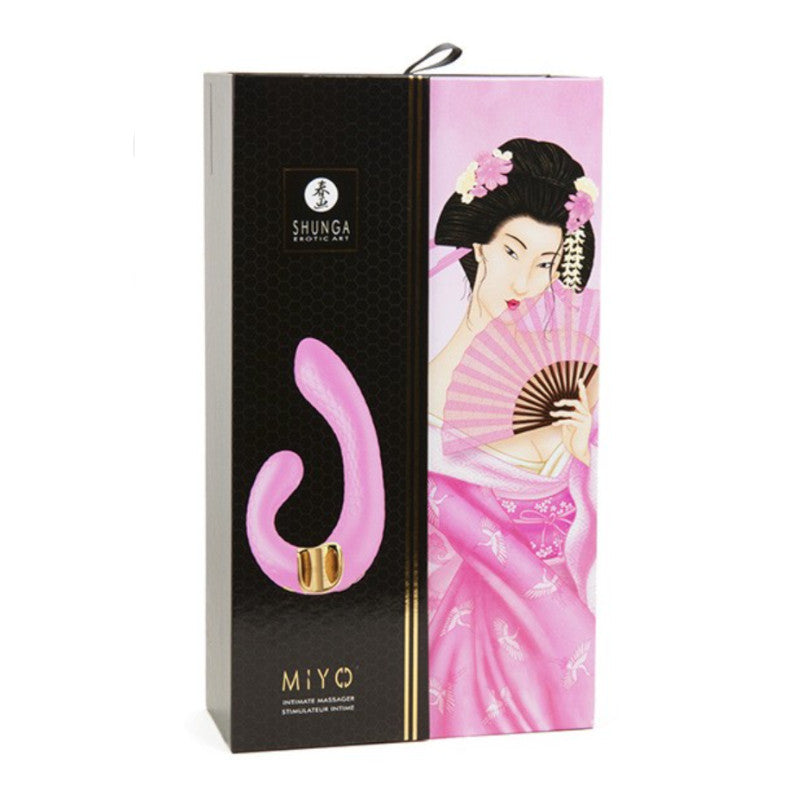 Vibrador para Punto G y Clítoris SHUNGA MIYO Rosa