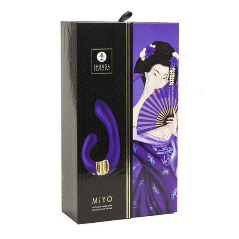 Vibrador para Punto G y Clítoris SHUNGA MIYO Purple